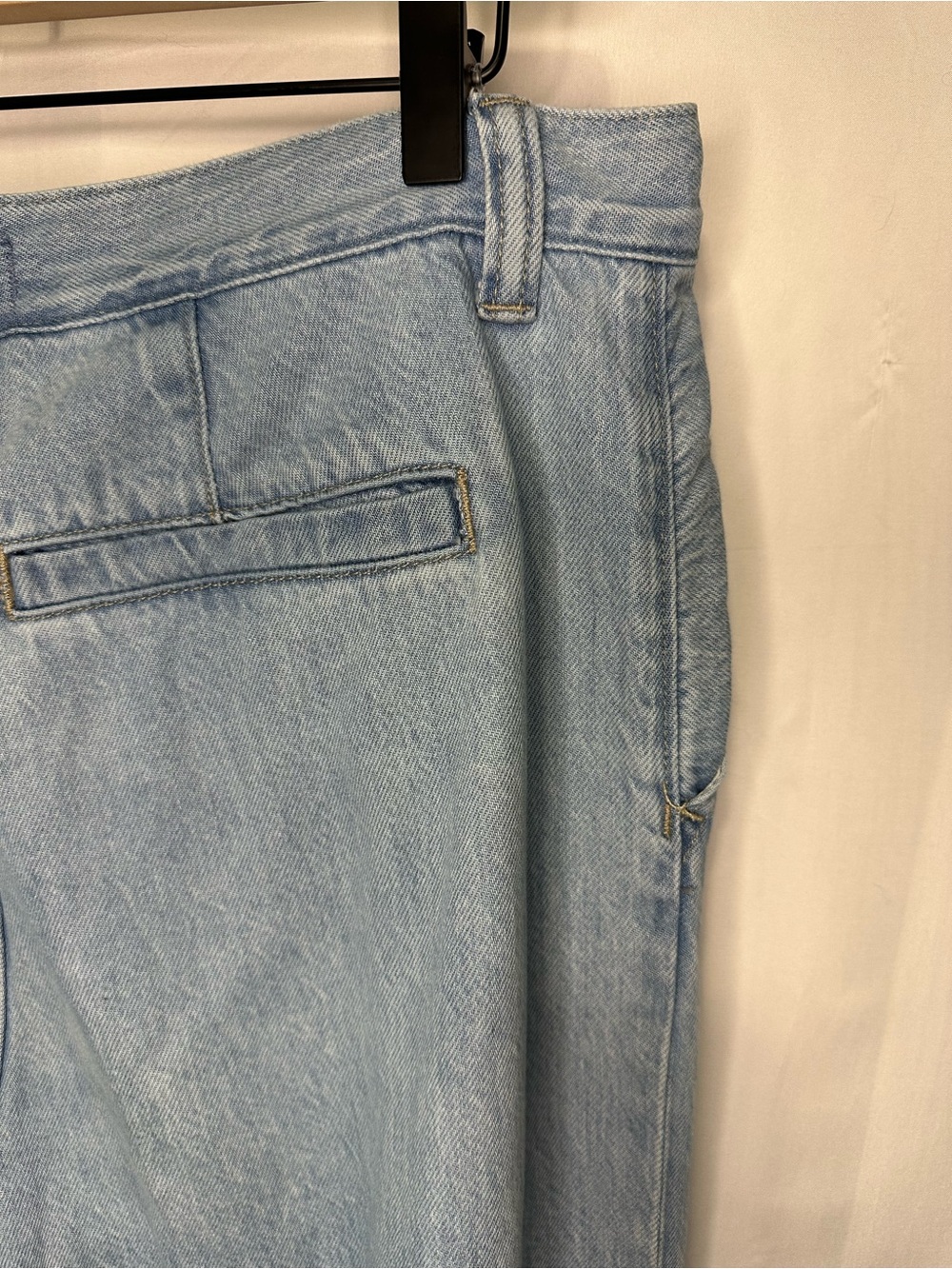 Madewell Light Blue The Harlow High Waist Wide Leg Jeans size 28 - 6 - Picture 6 of 9